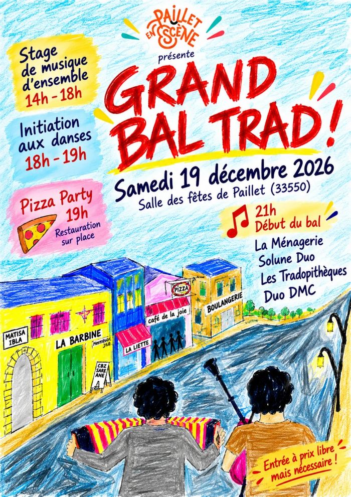 Grand bal trad à Paillet