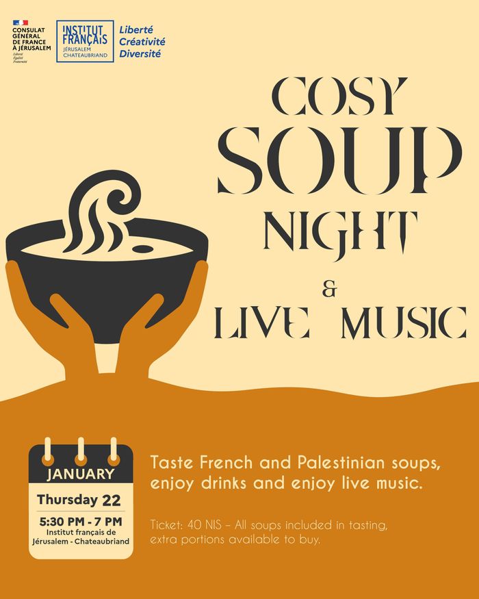 COSY SOUP NIGHT & LIVE MUSIC