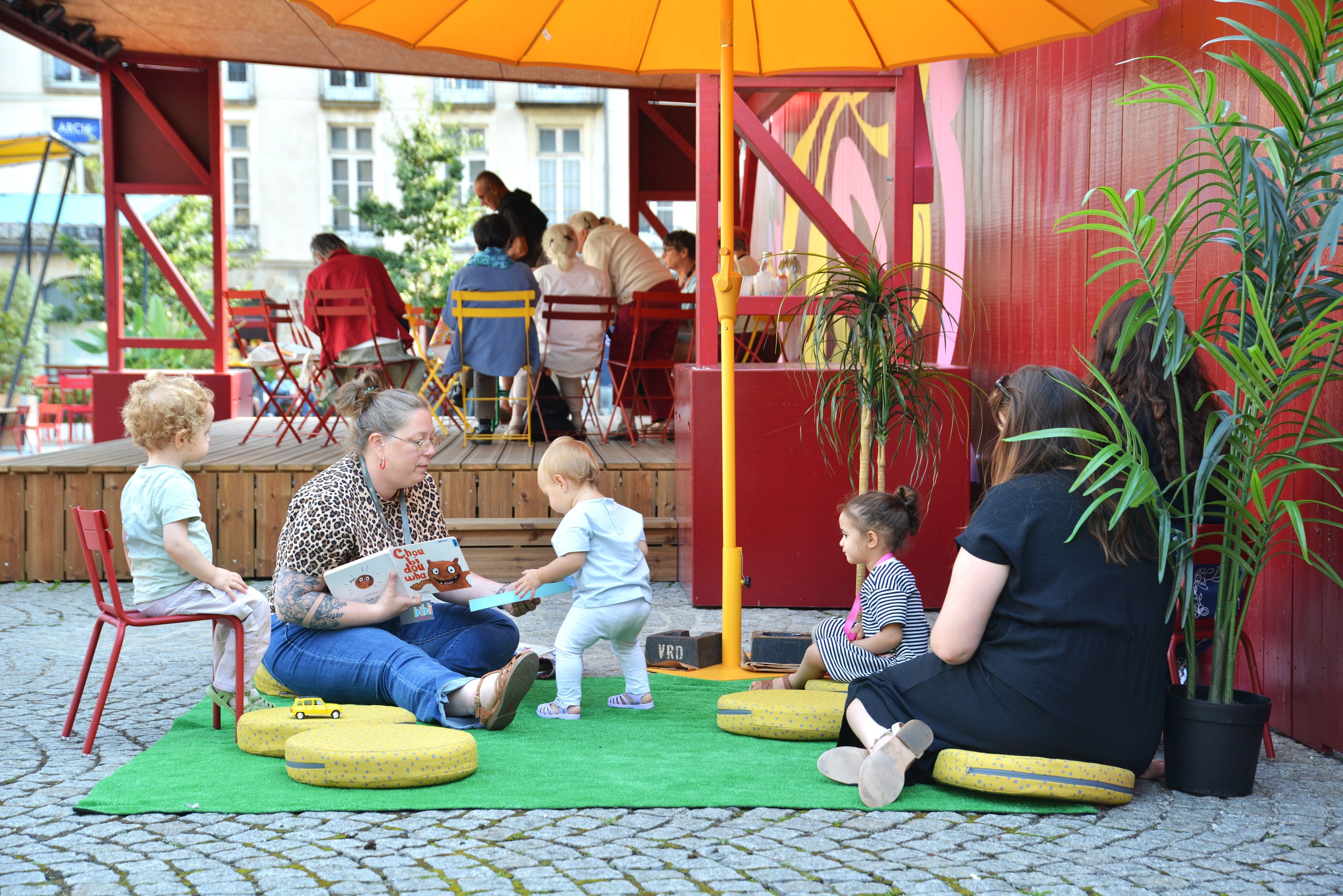 Un transat et des livres - Avec les bibliothèques de Rennes