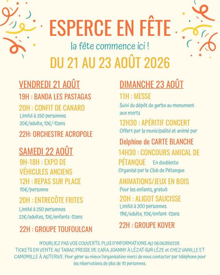 Esperce en Fête