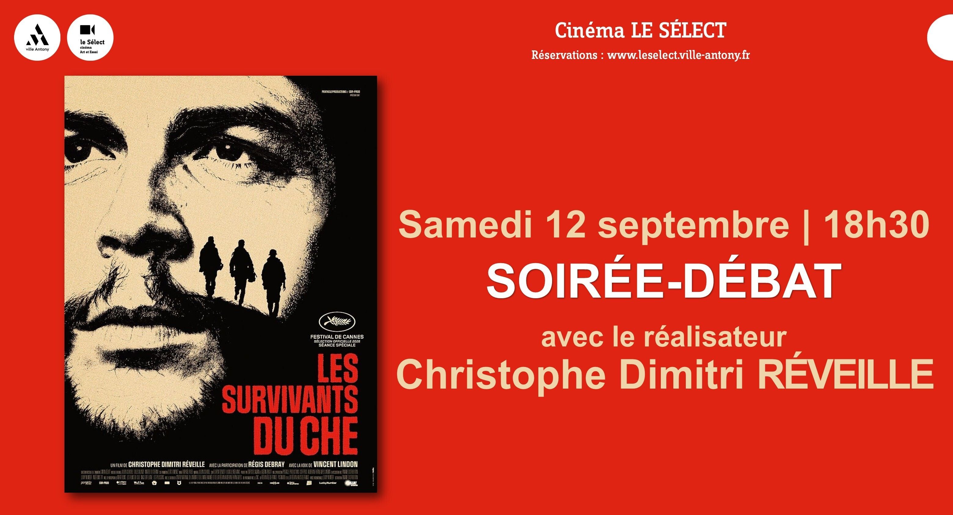 Soirée-débat LES SURVIVANTS DU CHE