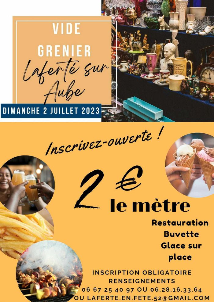 VIDE GRENIER LAFERTE SUR AUBE