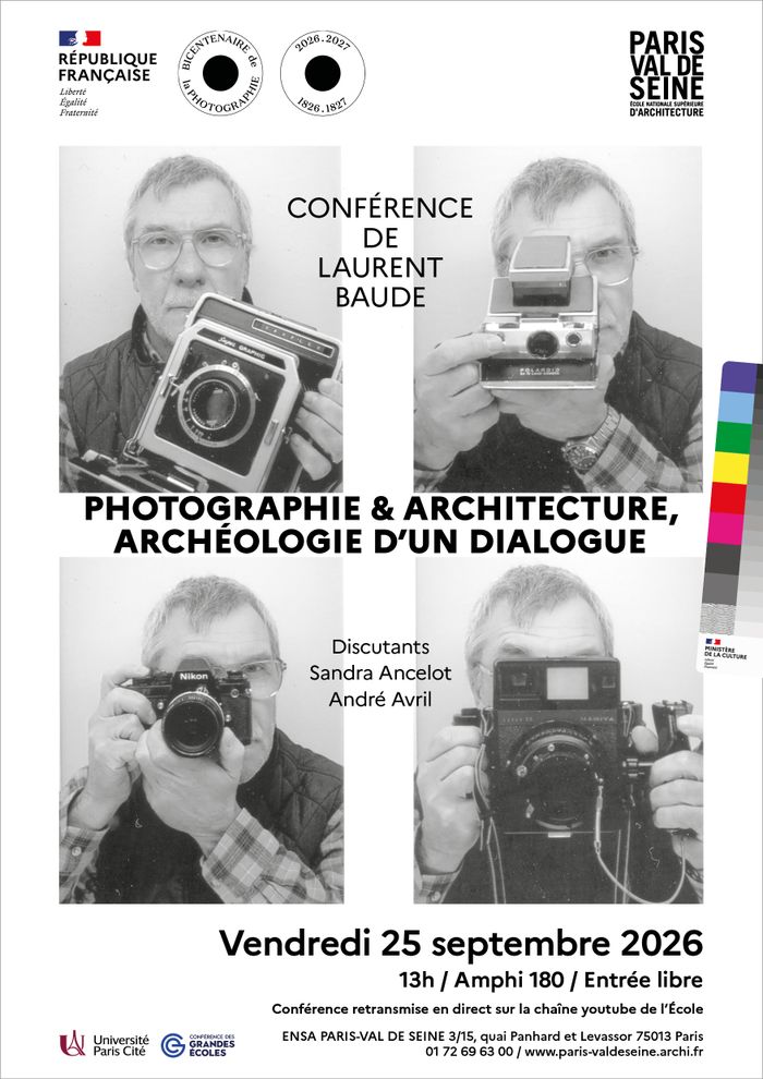 Conférence de Laurent Baude : "Photographie & Architecture, archéologie d’un dialogue"