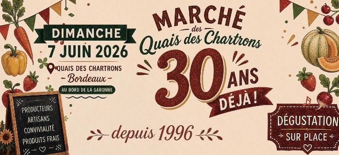 Fête d'anniversaire du marché des quais des Chartrons