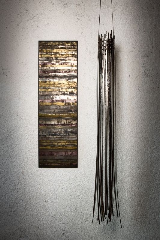 Vernissage de l'exposition "Le fer (faire) et l'eau"