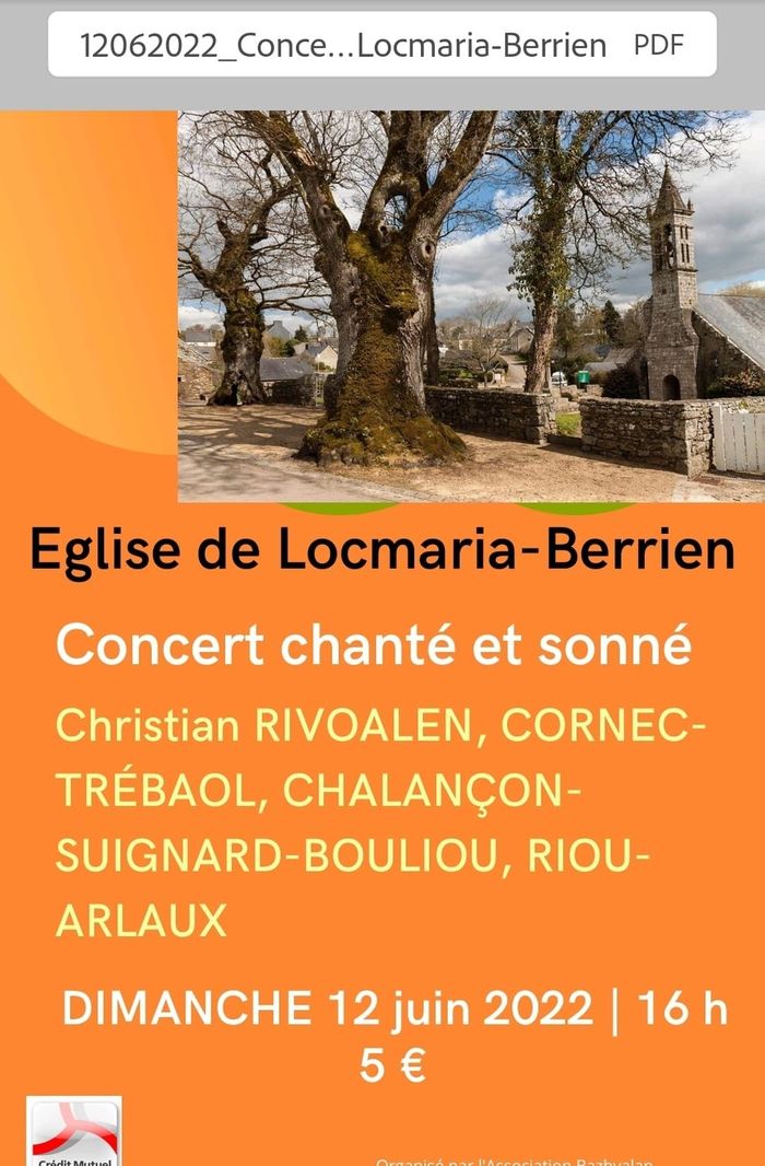 Concert chanté et sonné