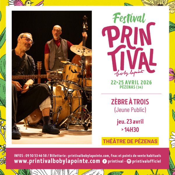 Printival - Zèbre à trois “ La vie d’ma mère ”