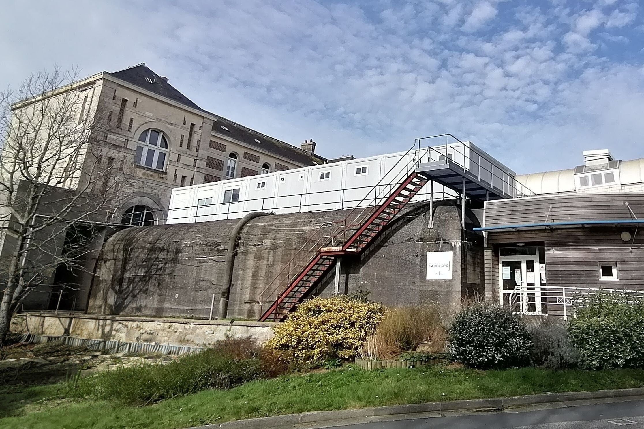 Visite guidée historique du blockhaus du Centre Hospitalier Public du Cotentin