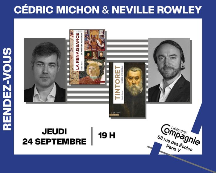 Affiche : Rencontre croisée : Cedric Michon et Neville Rowley