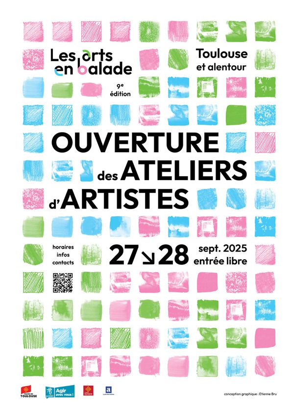 9ᵉ édition des Arts en Balade à Toulouse 27 & 28 septembre 2025
