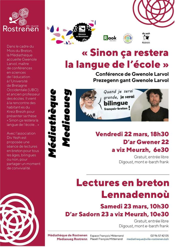 Conférence de Gwenole Larvol