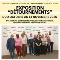Exposition "Détournements" de Bonheur de peintre