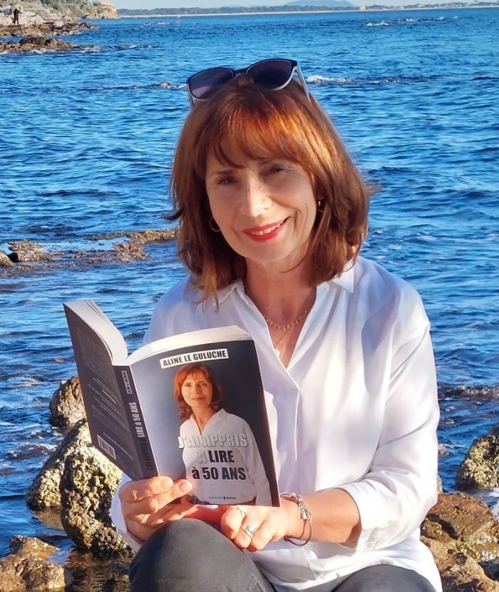 Rencontre dédicace avec Aline Le Guluche, autrice du livre « J’ai appris à lire à 50 ans »