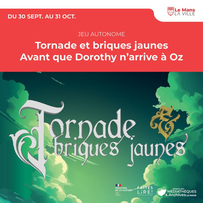 Tornade et briques jaunes Avant que Dorothy n’arrive à Oz