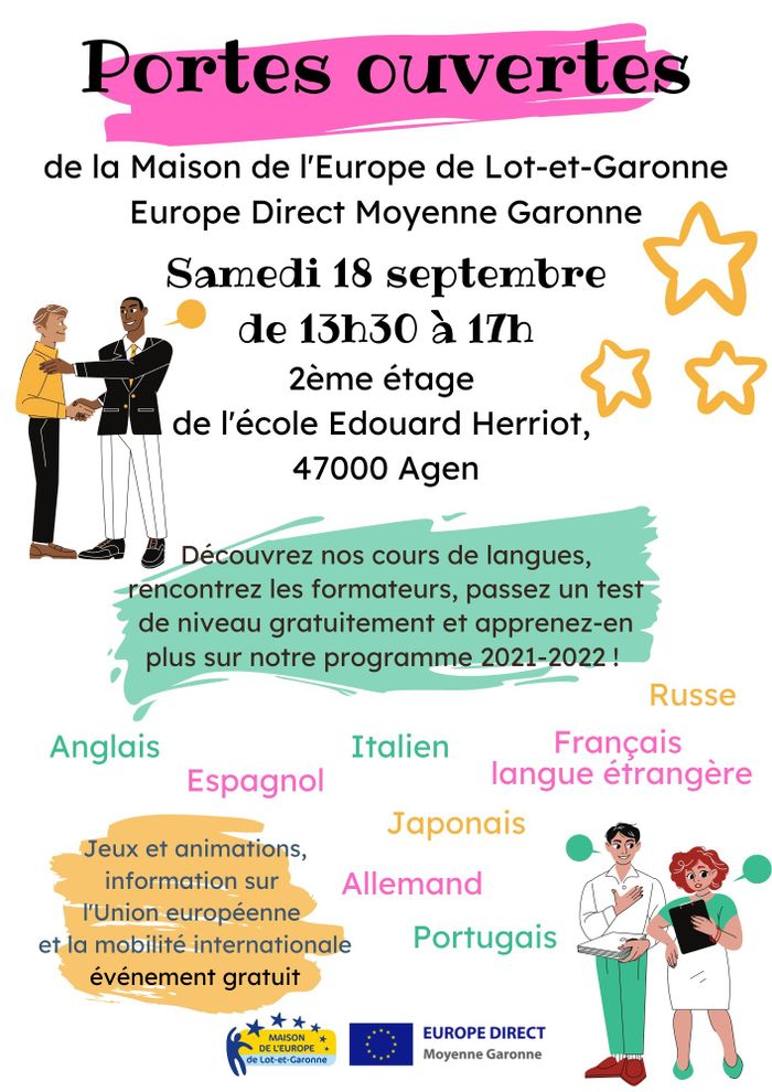 Portes ouvertes de la Maison de l'Europe