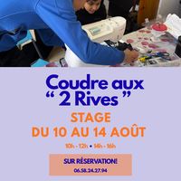 L'atelier couture ouvre ses portes cet été !