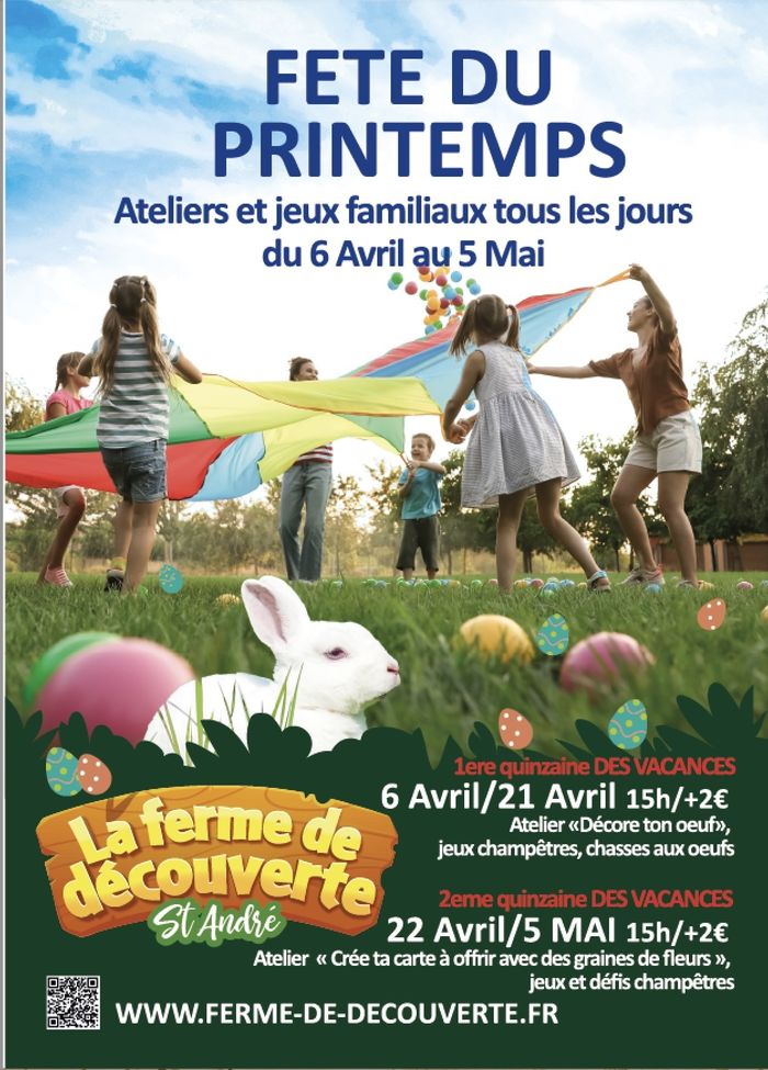 Chasse aux oeufs et Fête du printemps