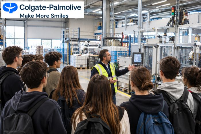 Visite Colgate-Palmolive Industriel à Compiègne