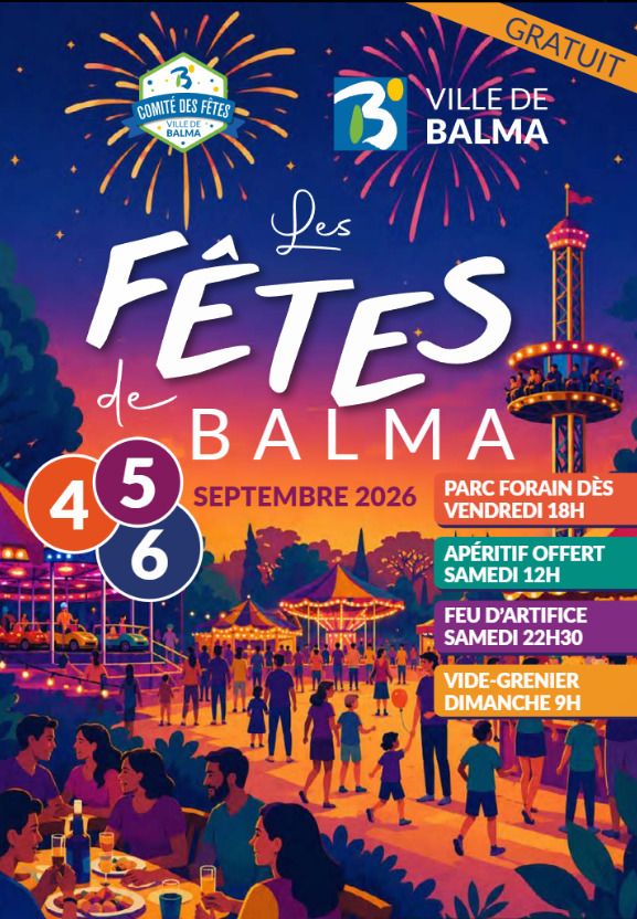 Les Fêtes de Balma - Du 4 au 6 septembre