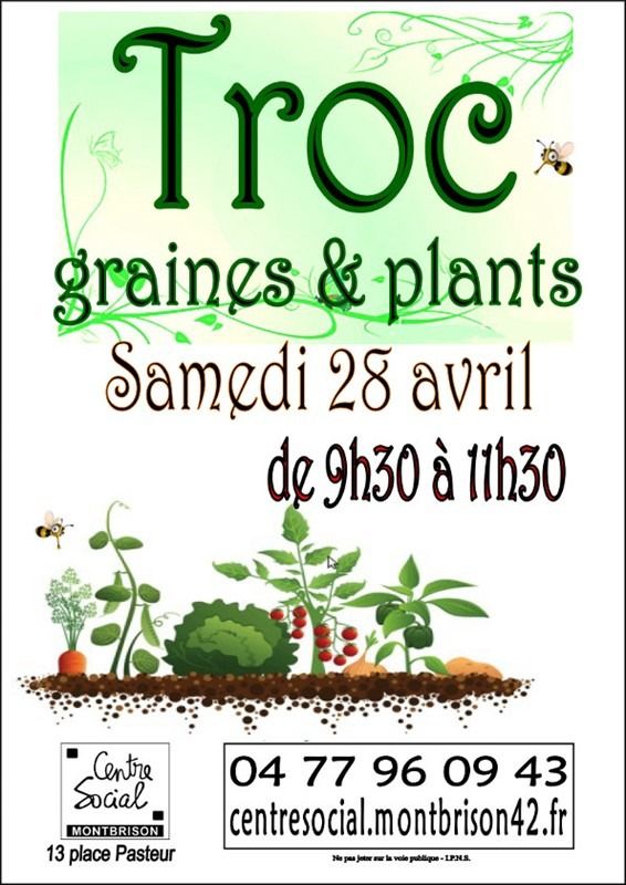 (évènement) TROC DE GRAINES ET DE PLANTS