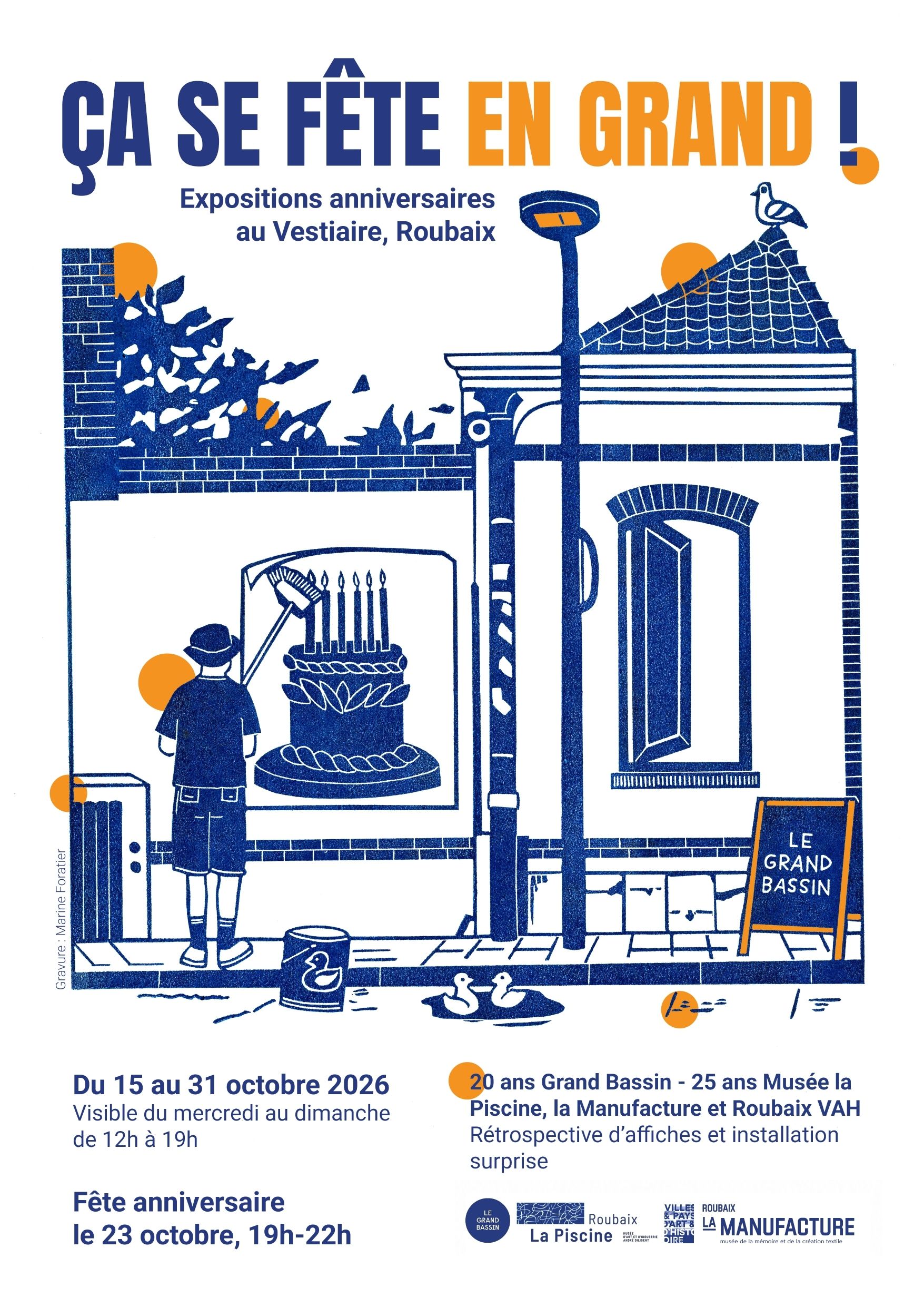 Ça se fête ! Quatre anniversaires à Roubaix