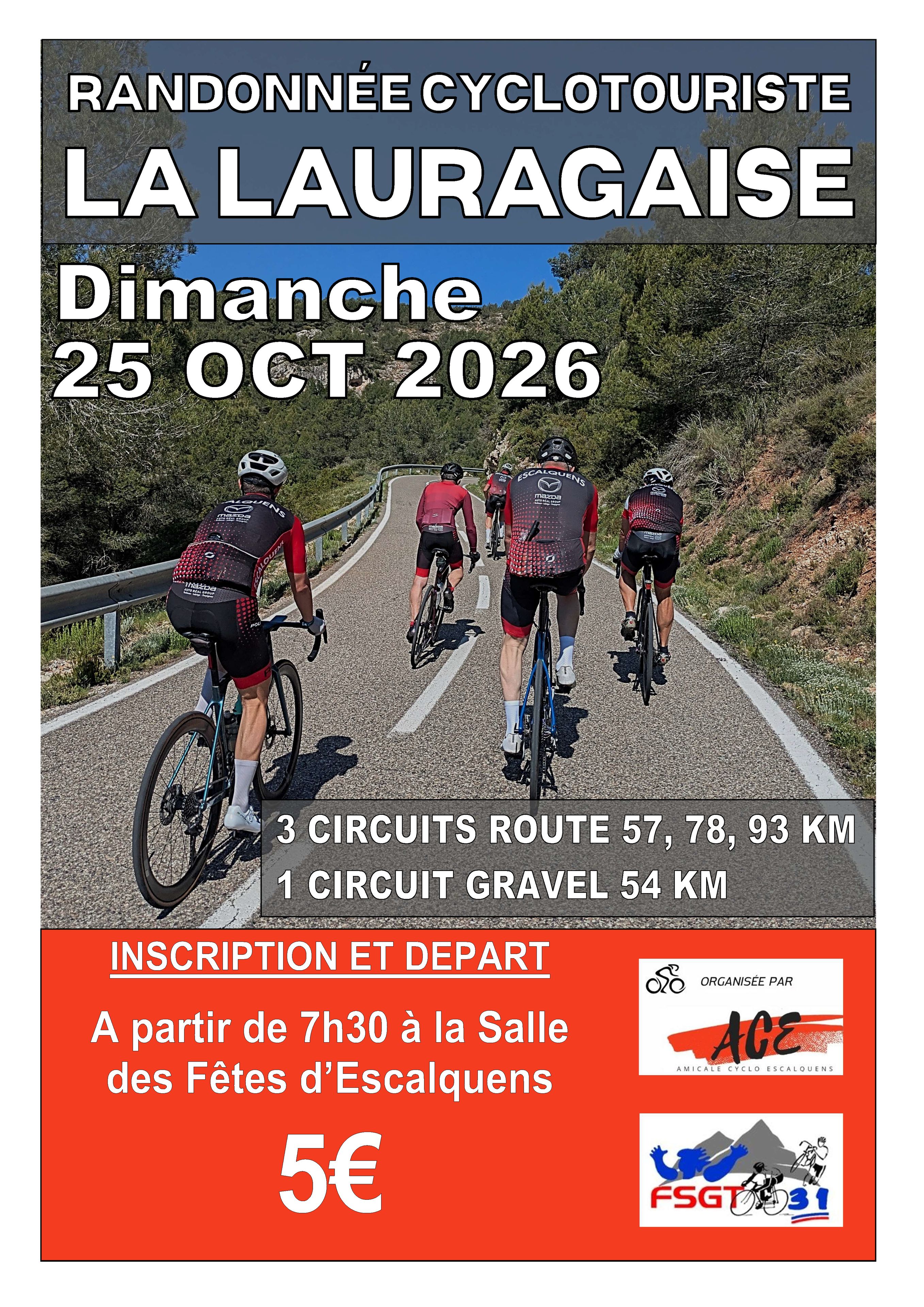 La Lauragaise : participez à l'édition 2026