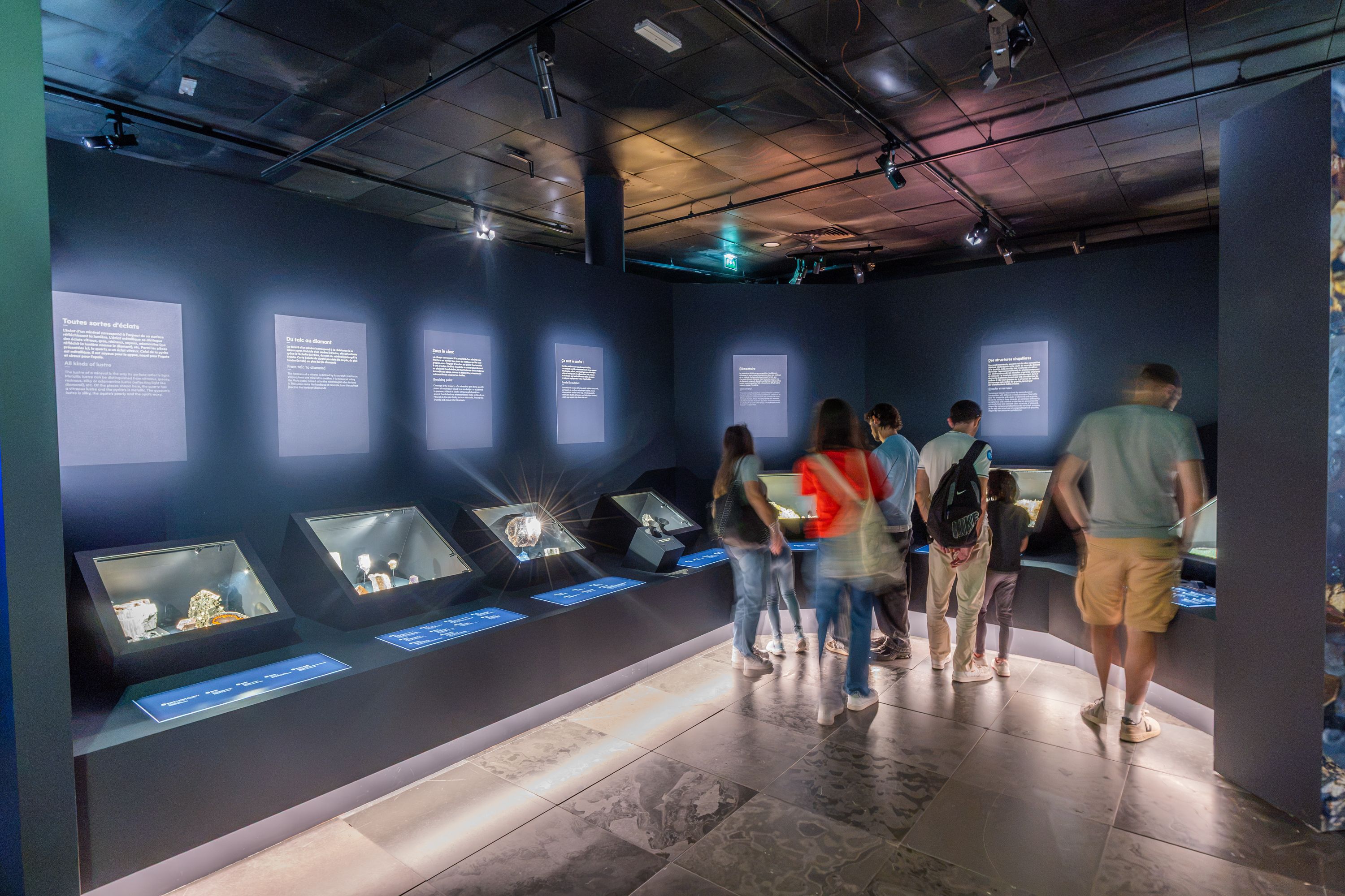 Visite adaptée de l'exposition " Minéraux, bien plus que des cailloux"