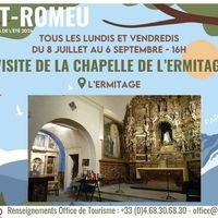Visite de la chapelle de l'ermitage