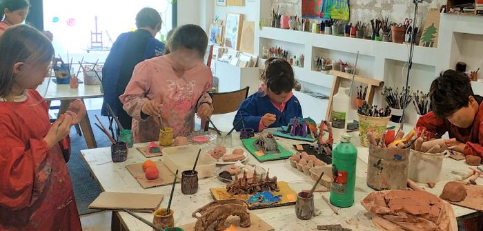 Stages de dessin, peinture, modelage pour enfants et ados
