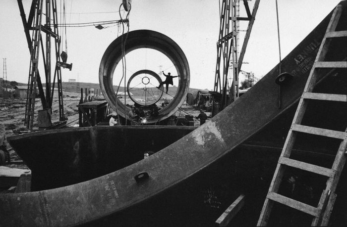 Exposition de Marc Riboud « La géométrie devient poésie, vie, émotion » Photographies - Galerie Arcturus