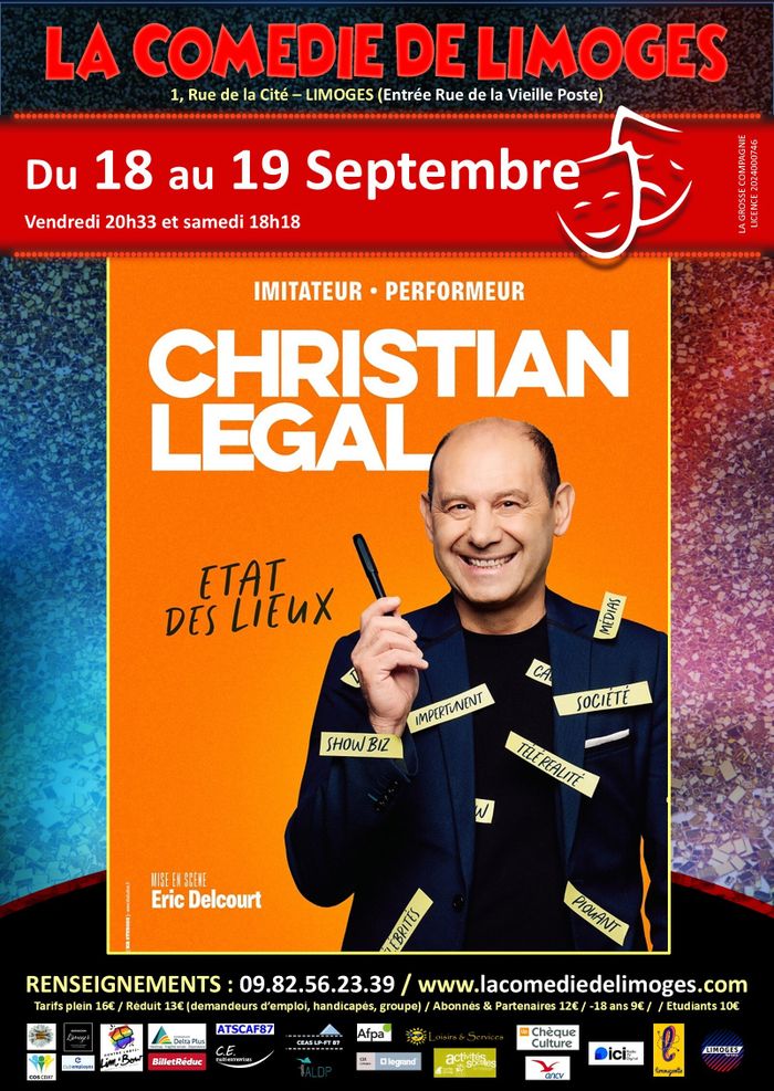 Christian Legal dans "Etat des lieux"