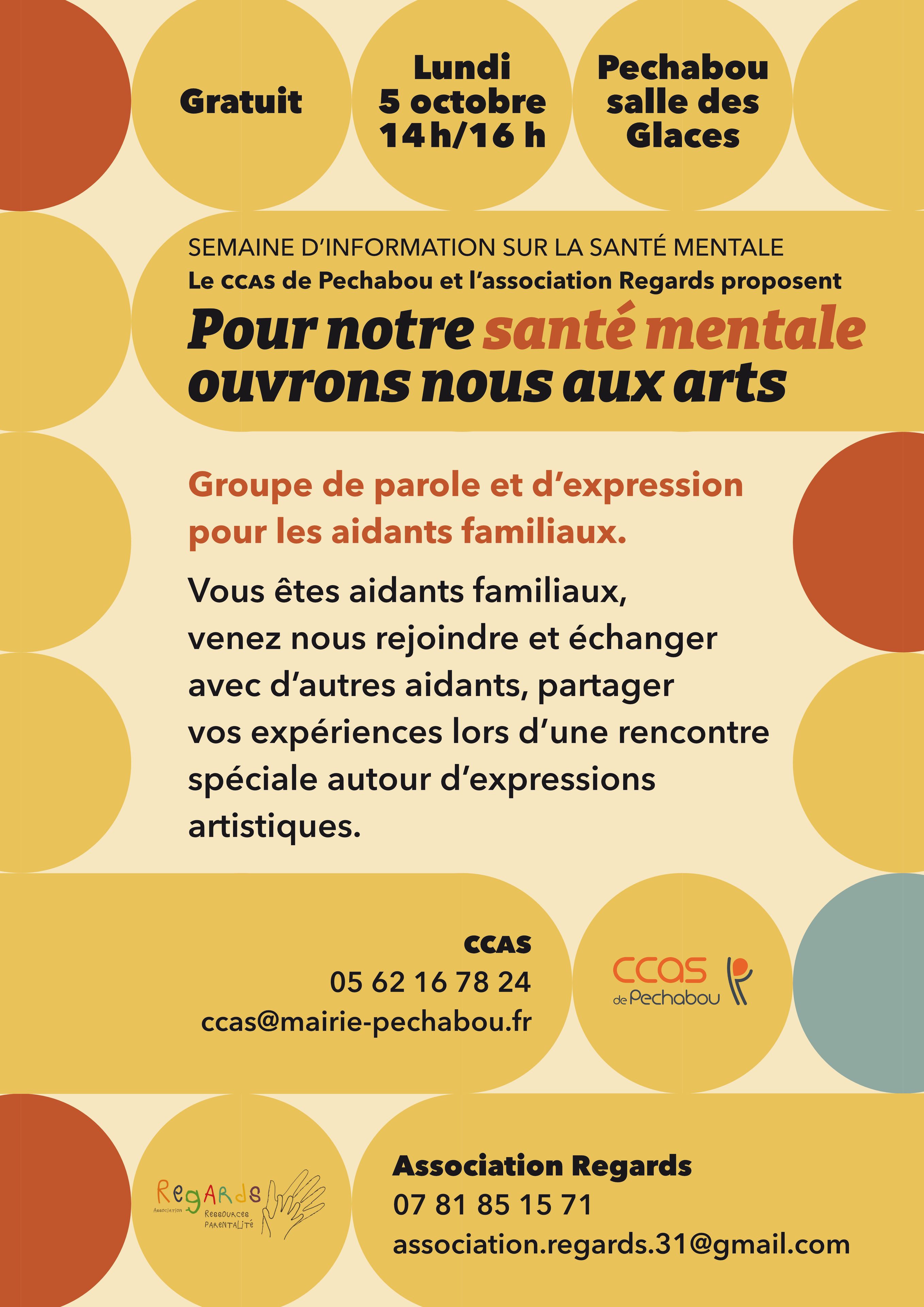 Groupe de parole et d'expression pour les aidants familiaux