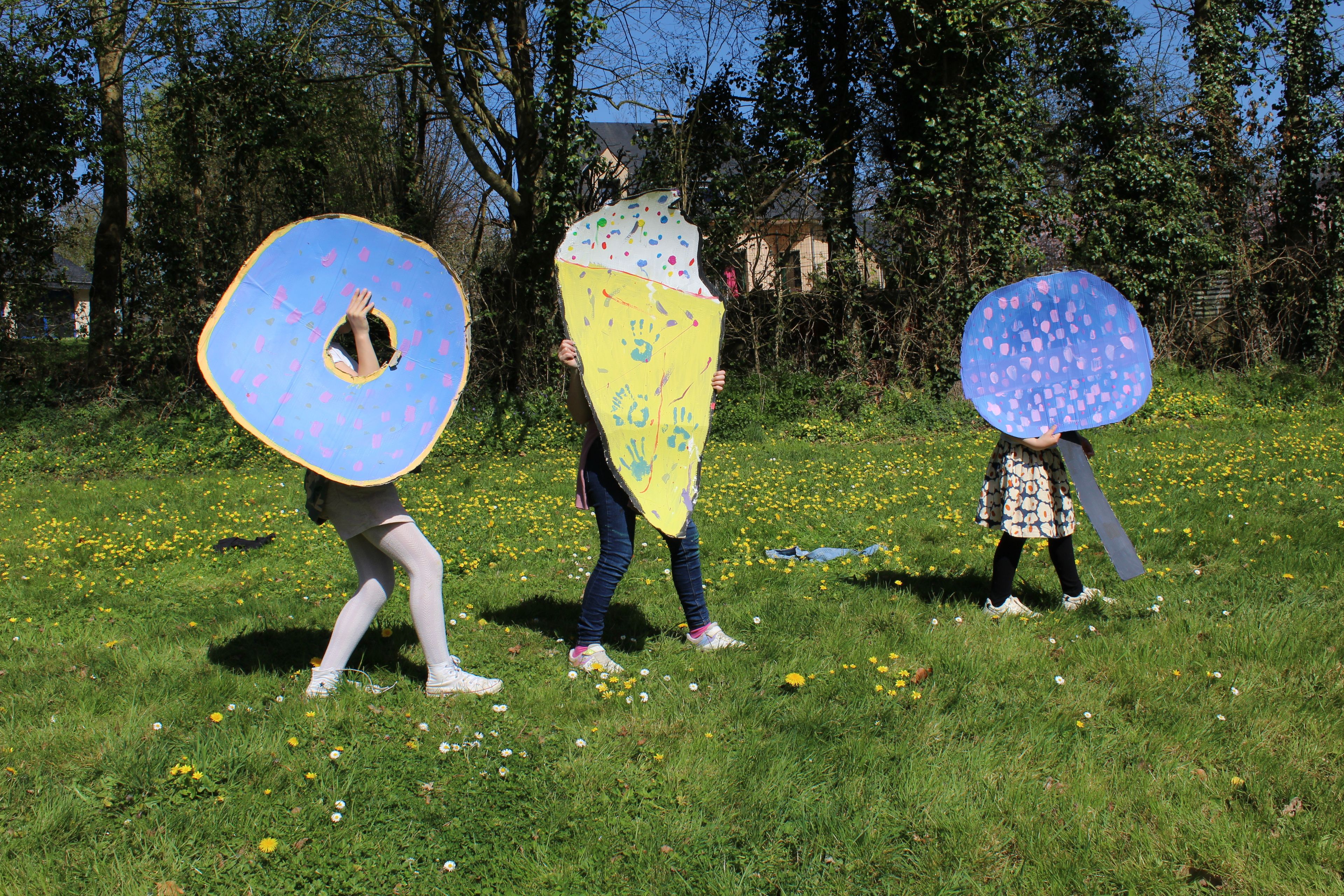 Art practice workshops at Bonus with Bérénice Nouvel