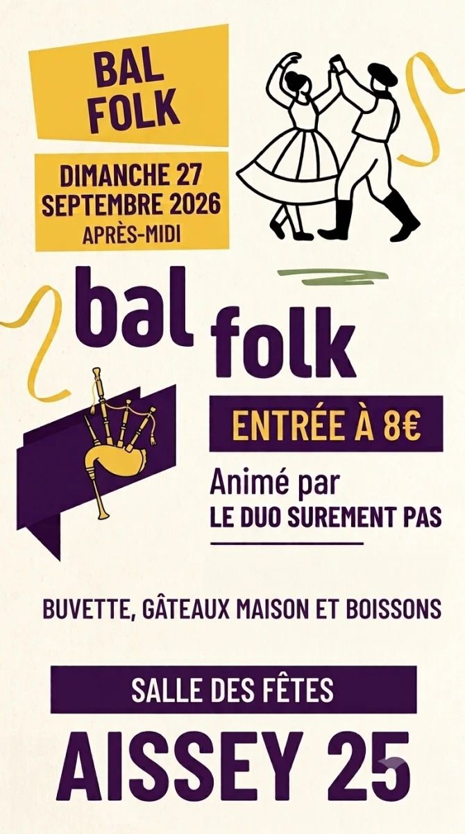 Affiche, Bal du dimanche