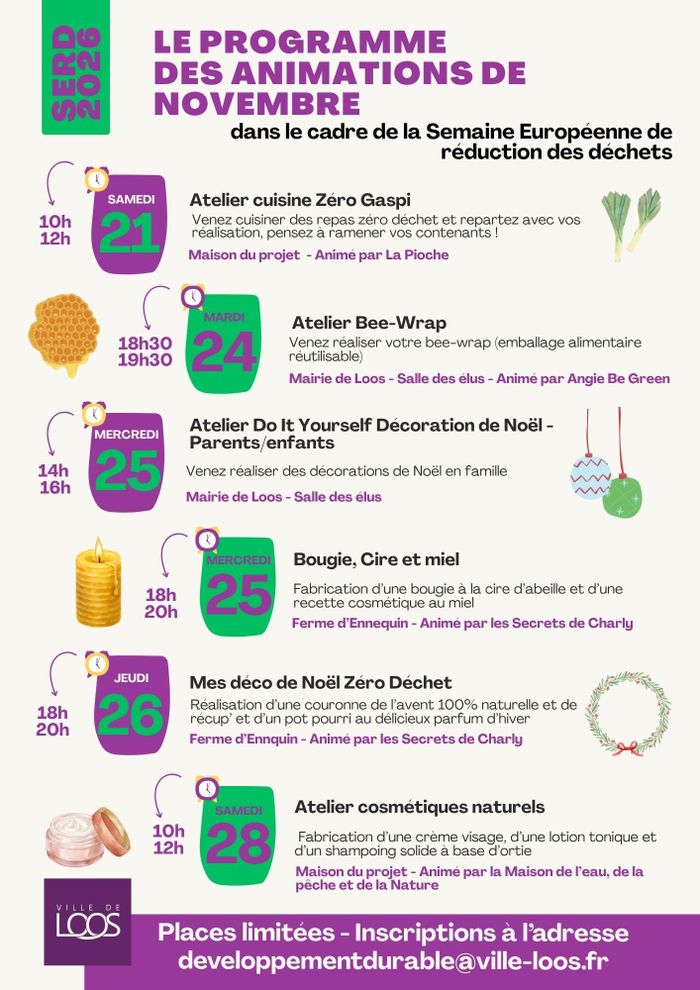 Atelier cuisine zéro gaspi