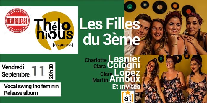 Les Filles du 3ème sortie d'album