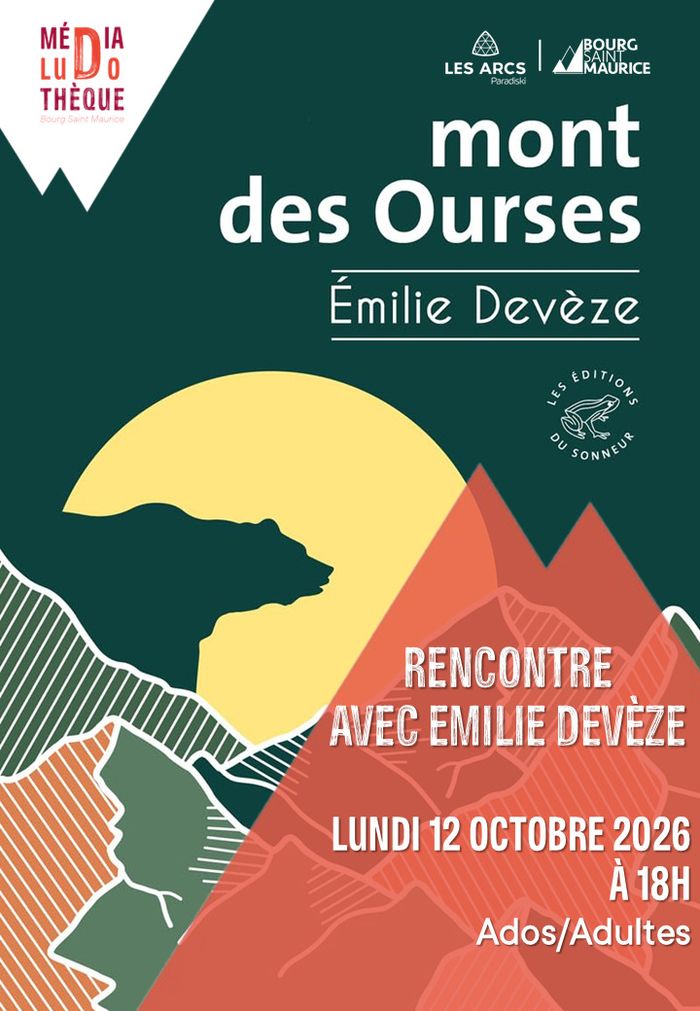 Rencontre avec Emilie Devèze pour son livre "Mont des Ourses"