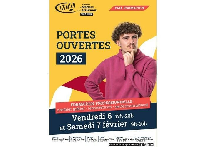 Portes ouvertes CMA Formation - Chambre de Métiers et de l’Artisanat