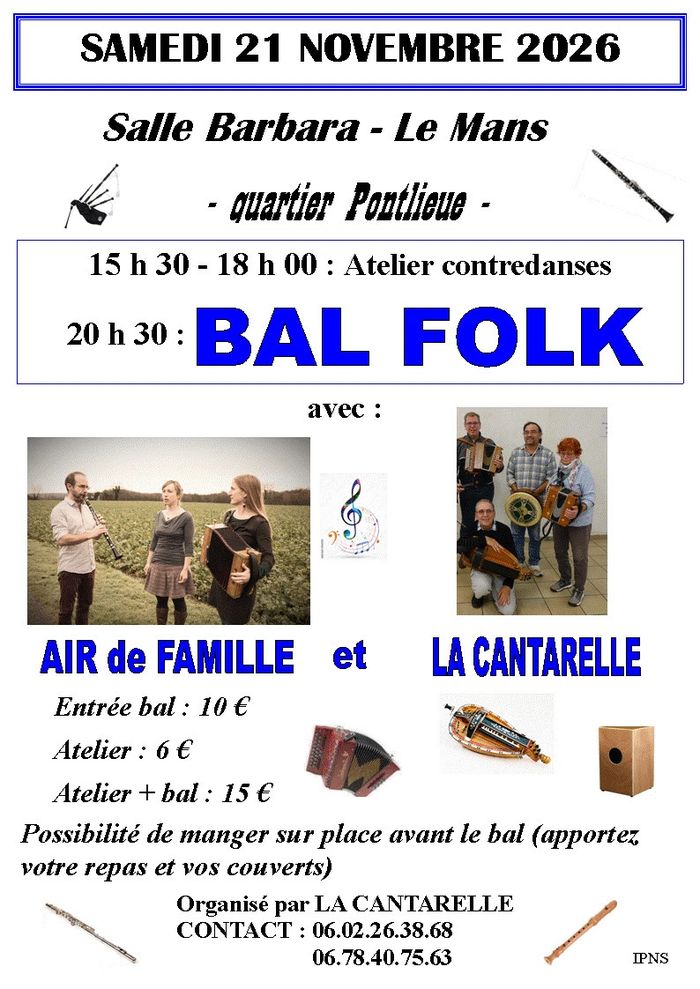 Affiche — Bal Folk