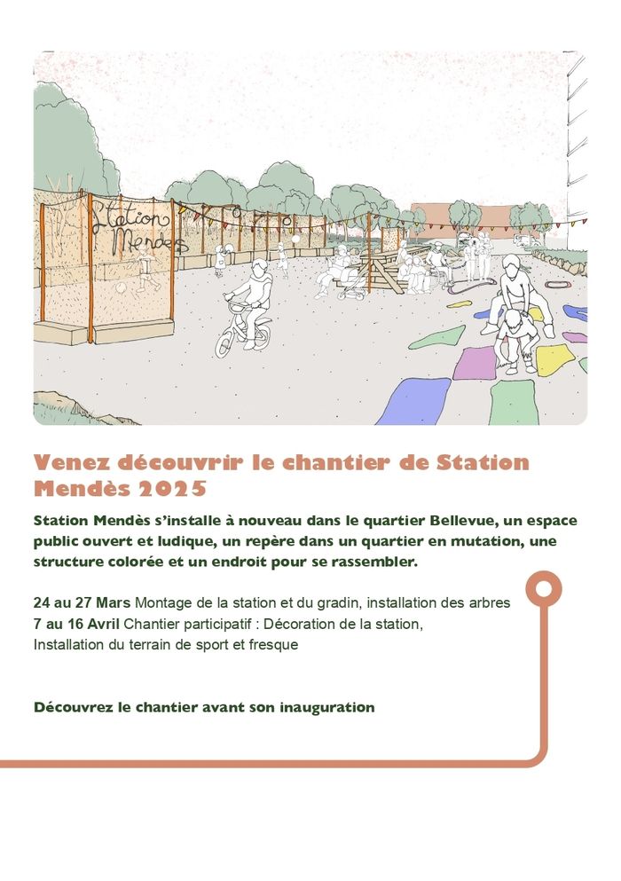 Station Mendès revient - Chantier participatif