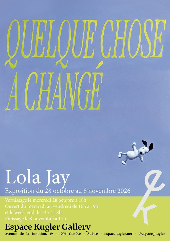 «Quelque chose a changé» Une exposition de l'artiste Lola Jay