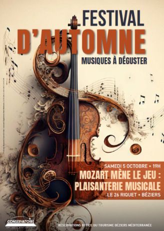 Festival d'automne: Mozart mène le jeu: plaisanterie musicale