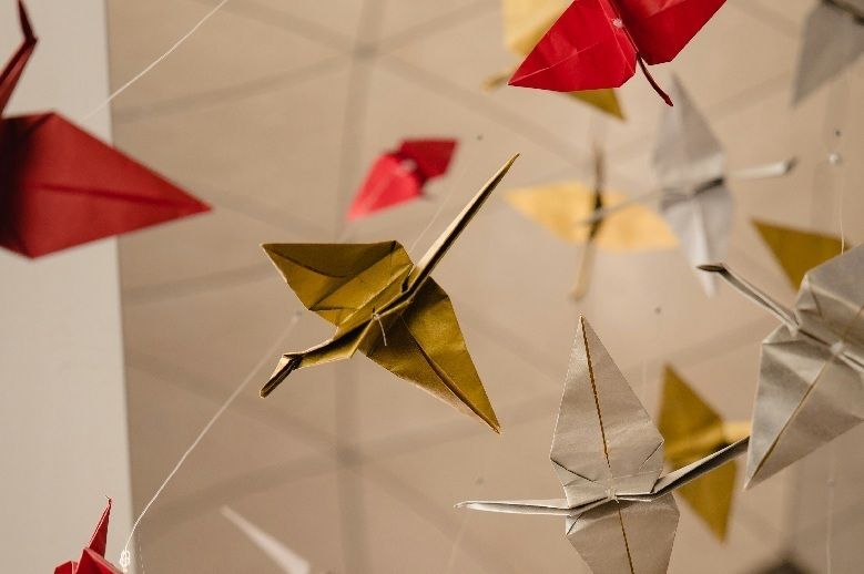 "Voyage en Méditerranée" en origami