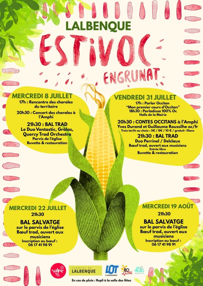 Affiche — ESTIV'OC Engrunat - Bal Salvatge