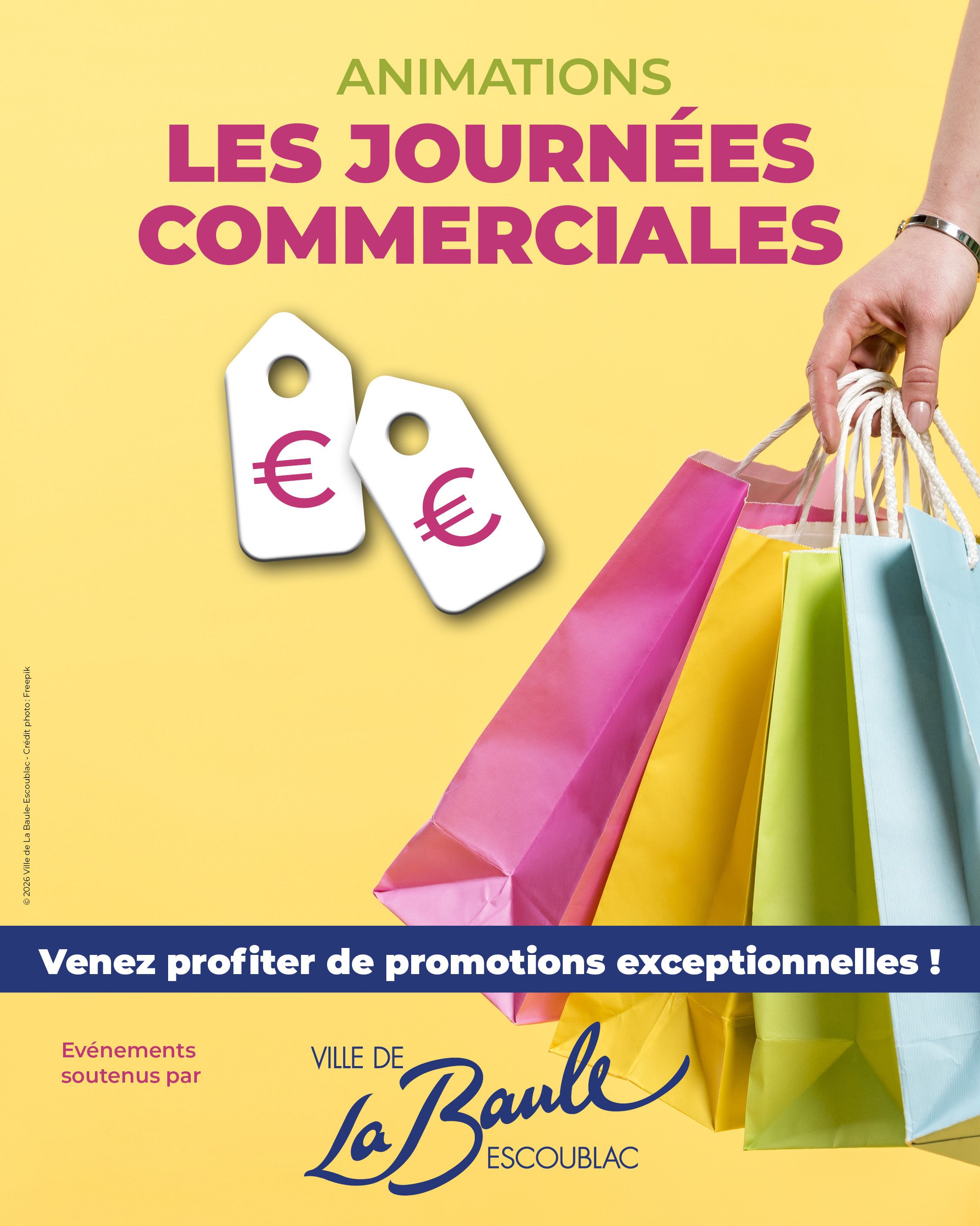 Les journées commerciales en août