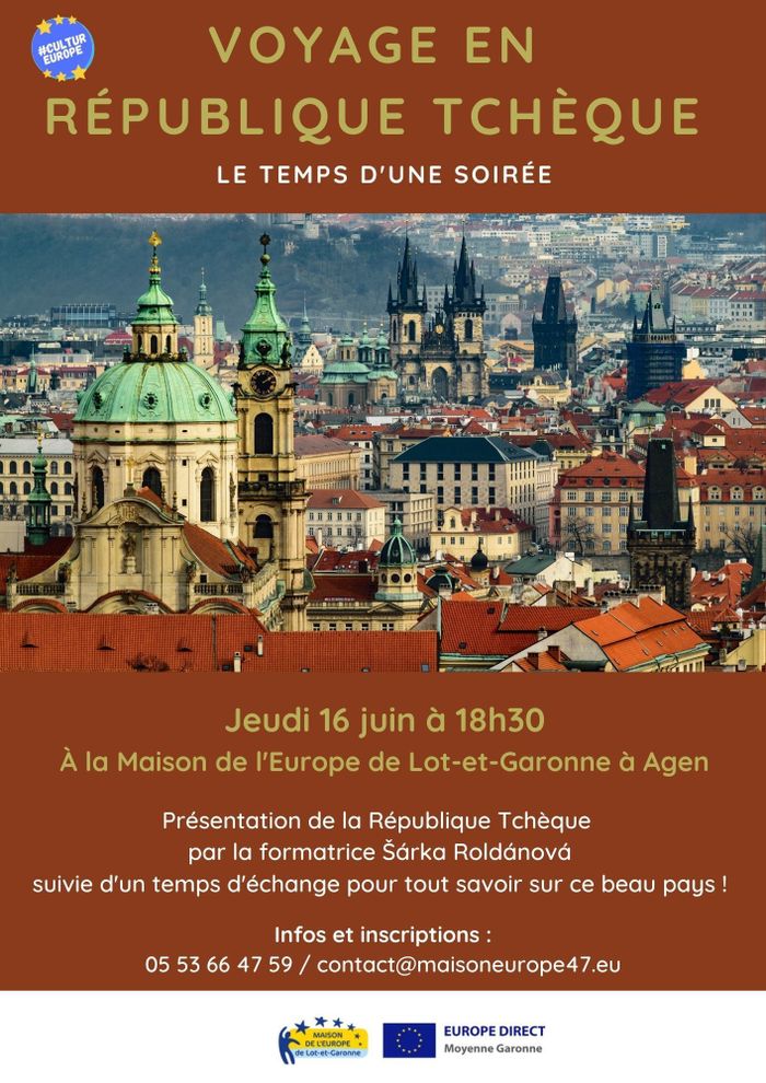 Soirée découverte de la République Tchèque