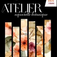 Atelier aquarelle botanique