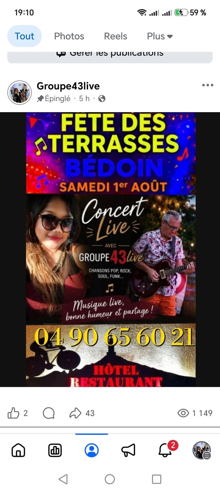 Fête des terrasses à BEDOIN 84410