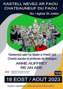 Concert de chants sacrés et profanes de Bretagne