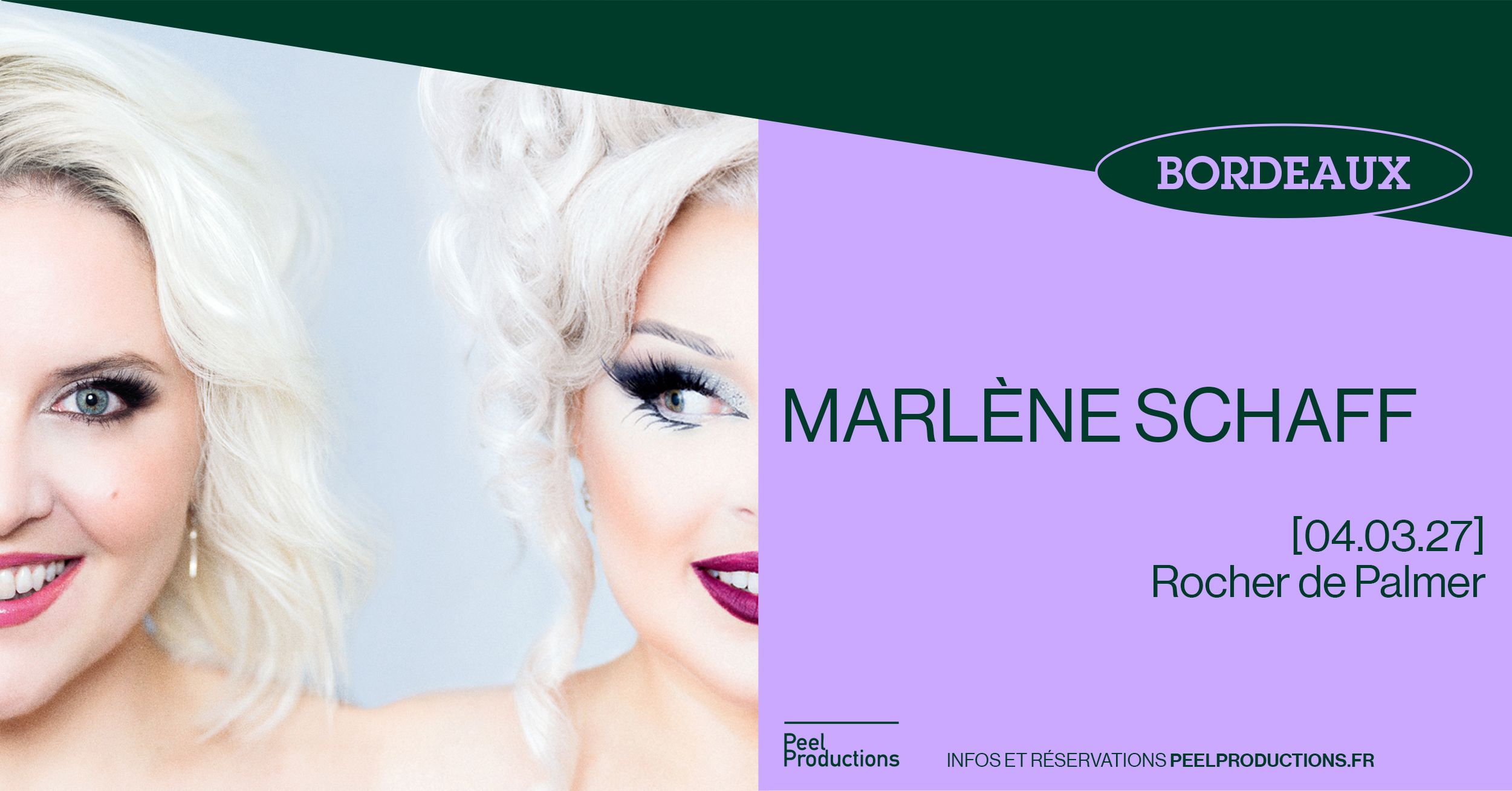 MARLÈNE SCHAFF｜Rocher de Palmer - 04 mars 2027